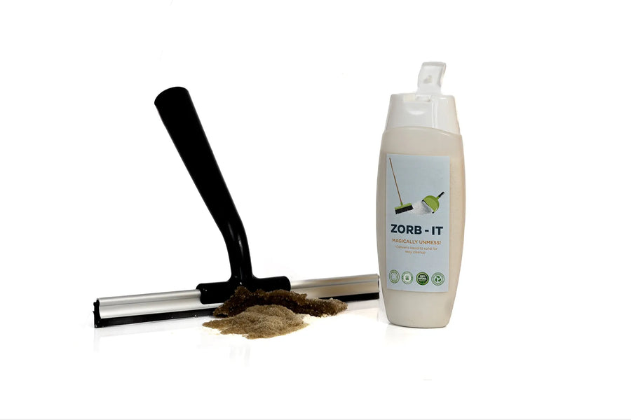 Liquid-to-Solid Absorbent Powder for Instant Mess Clean-Up |Any Liquid Spill - 1 Solution|