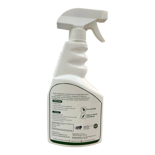 Kitchen Cleaner: Plant-Based| Chemical Free Degreaser for even 20-Year Tough Grease